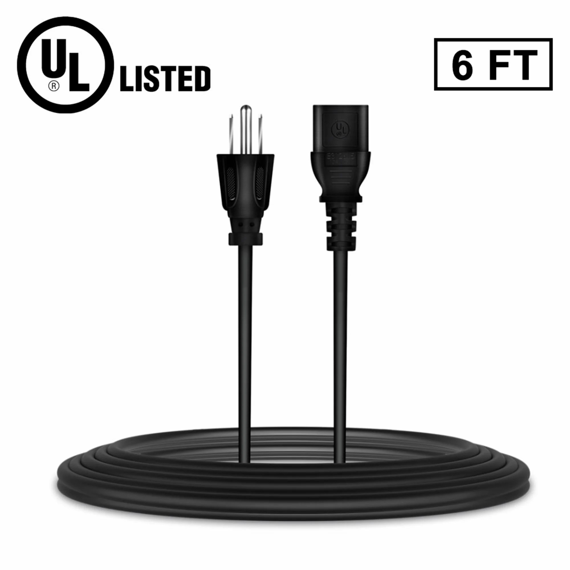 FITE ON 6ft UL Power Cord Cable for Horizon Evolve SG TM605 Simple Step