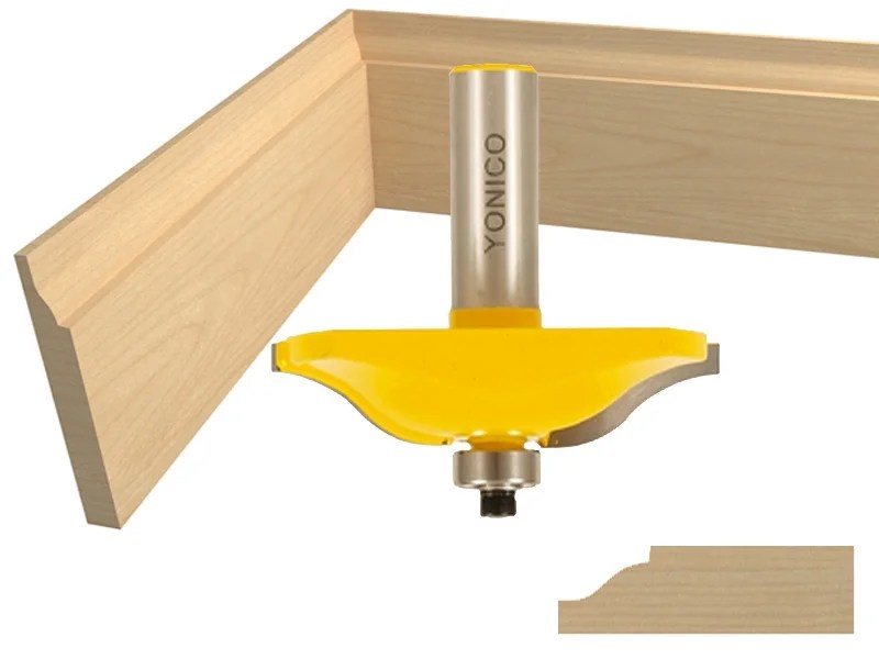 Home & Garden Tools & Equipment Router Bits Yonico 13112 1/2