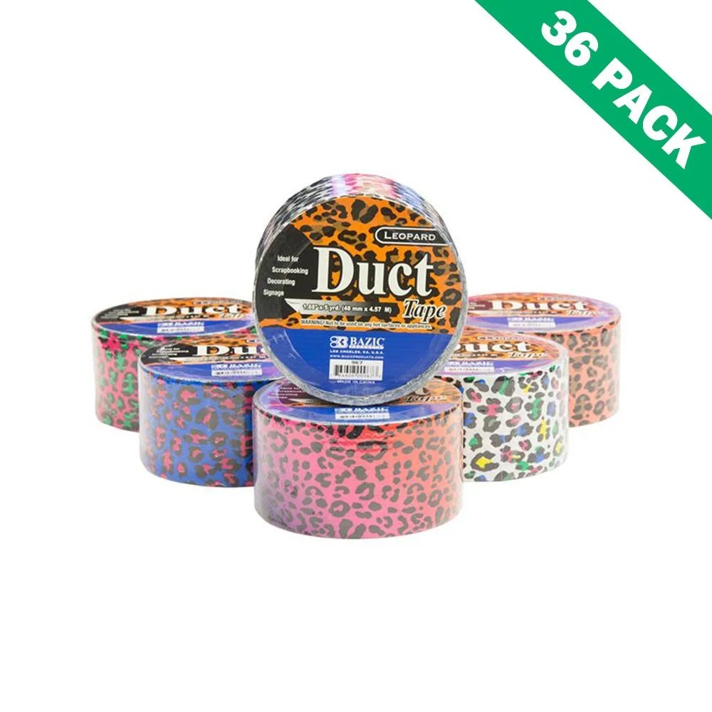 Multi Colored Duct Tape, Leopard Print Duct Tape Multi Colored Duct Tape, Leopard Print Duct Tape
