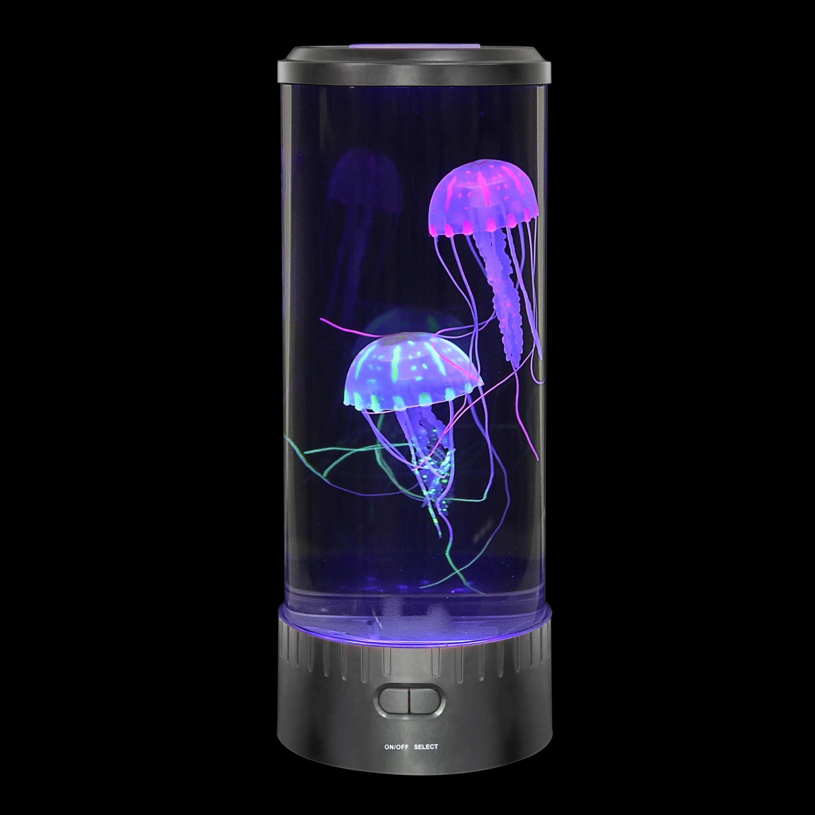 14" Round Jellyfish Aquarium Mood Lamp with Color Changing Lights