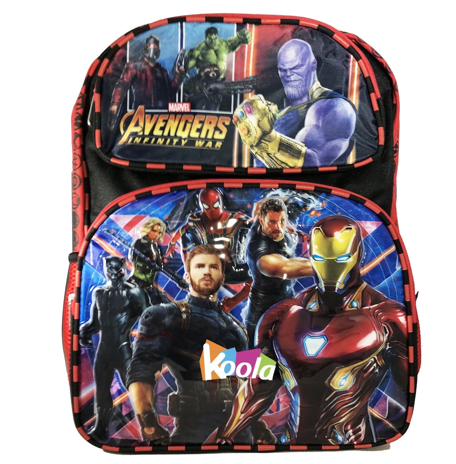 Advengers 16&quot,Marvel Avengers Assemble Kids Boys Infinity War BackPack