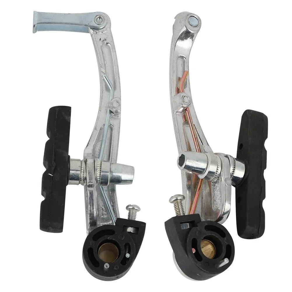 Qiilu 1 Pair Universal Bicycle V Brake Mountain Bike V Brakes Clamp Set