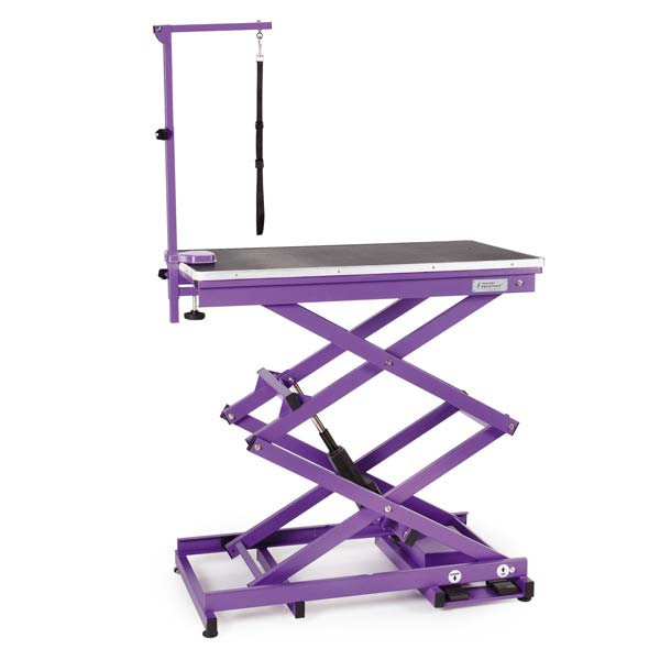 Master Equipment Xtend Electric Grooming Table Purple