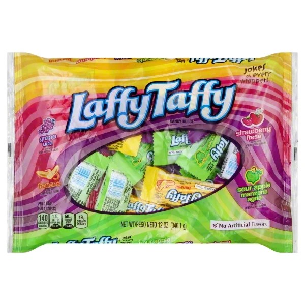 Laffy Taffy, Assorted Fun Size Candy, 12 Oz