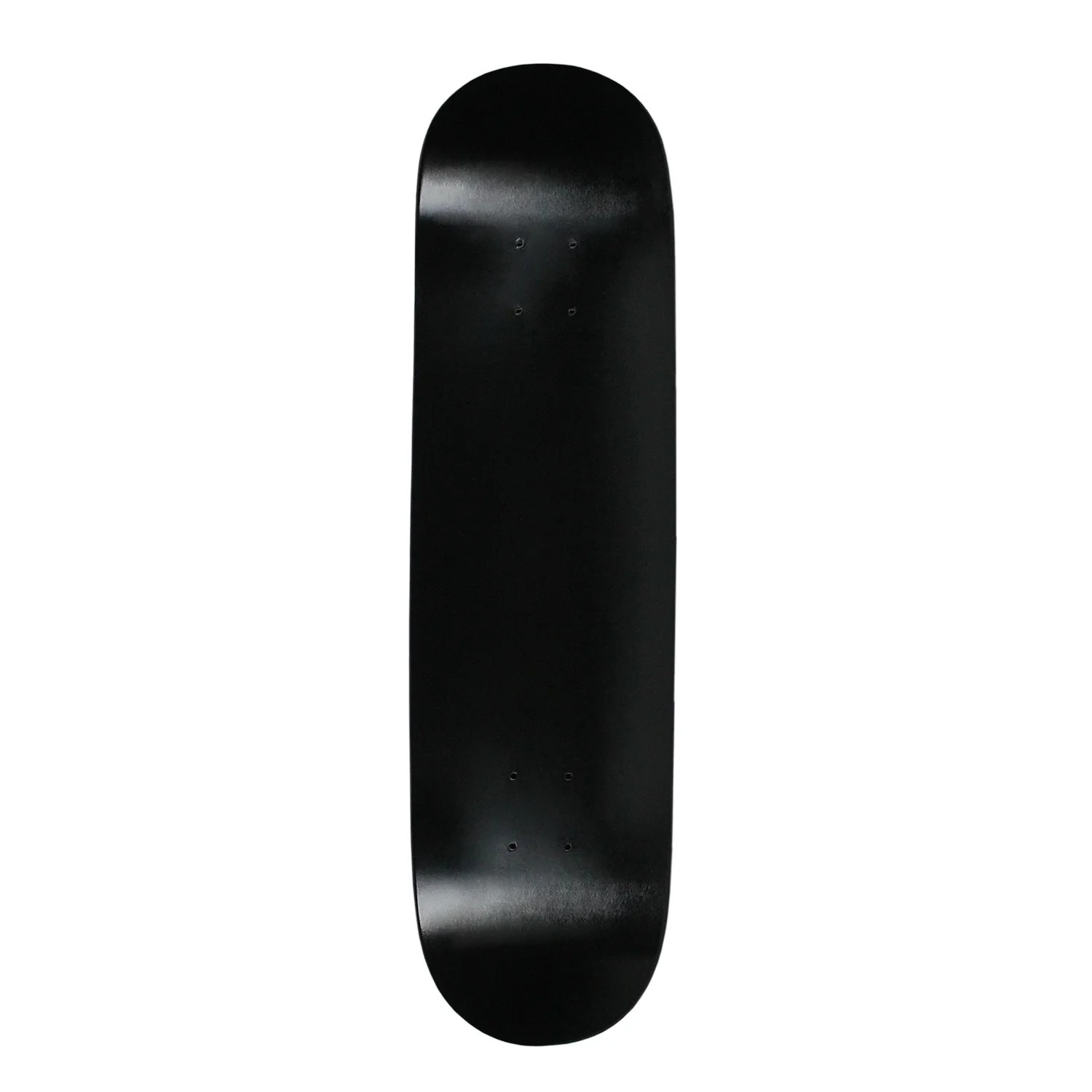 Skateboard Deck Blank Dipped Black 8.25"