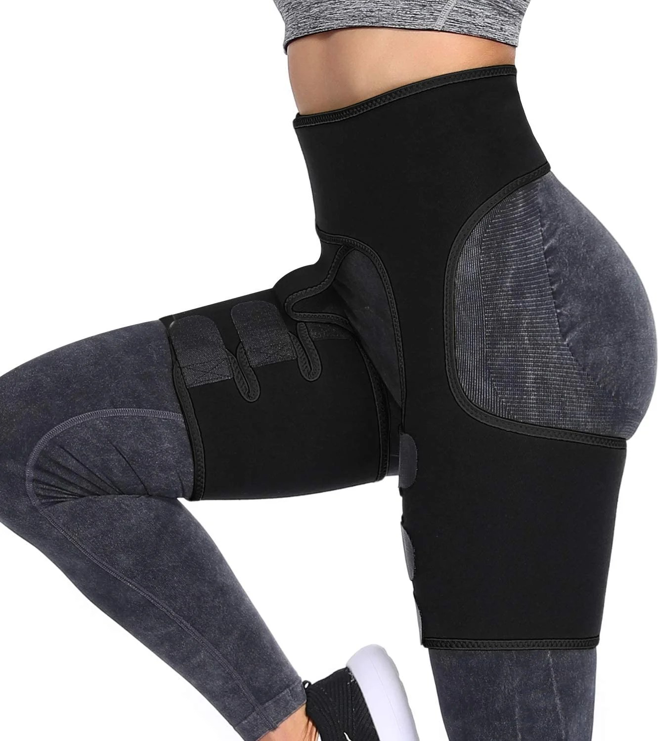 VASLANDA Vaslanda 2in1 Neoprene Workout Waist Thigh VASLANDA Vaslanda 2in1 Neoprene Workout Waist Thigh