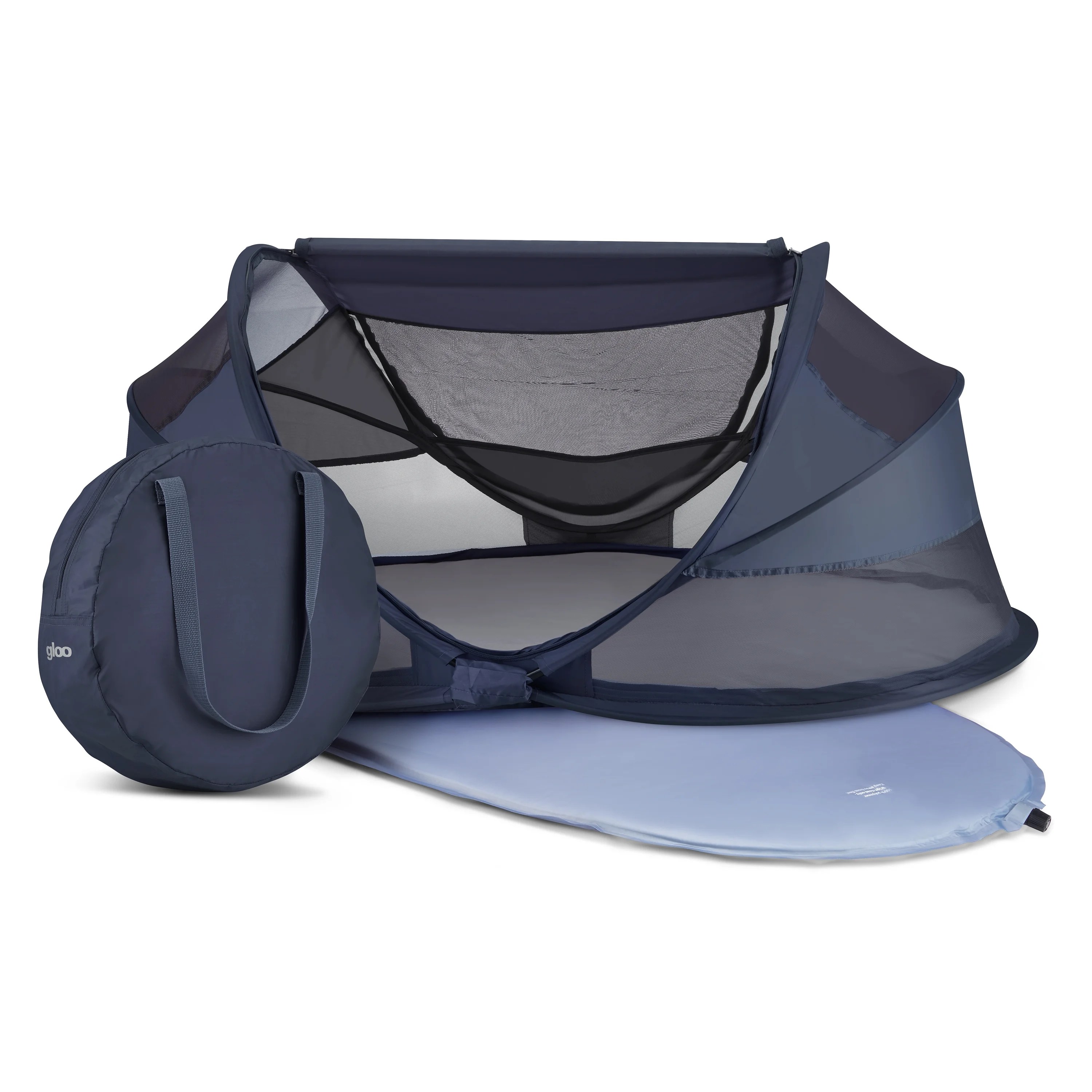 Joovy® Gloo Pop Up Travel Bed, Regular in Iron