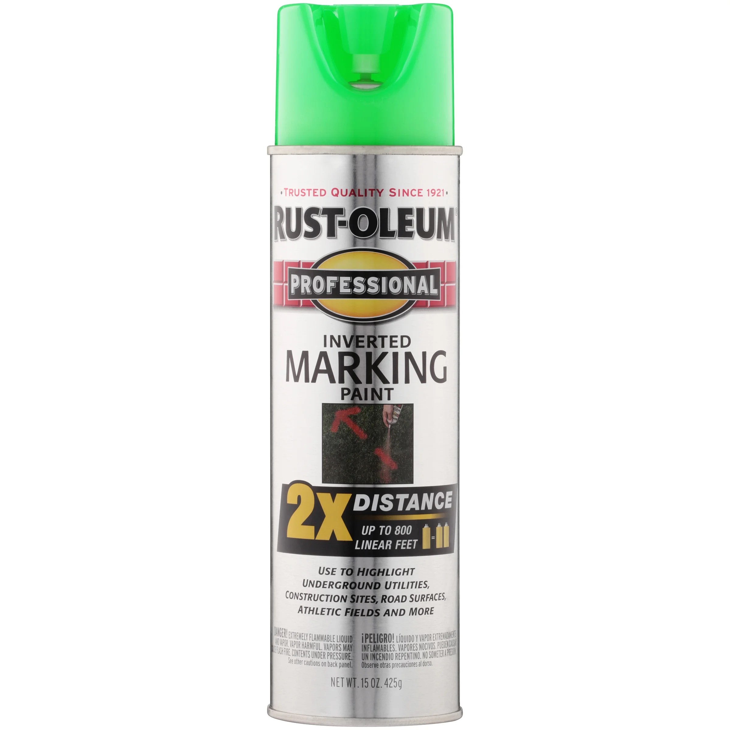(3 Pack) RustOleum Professional Fluorescent Green