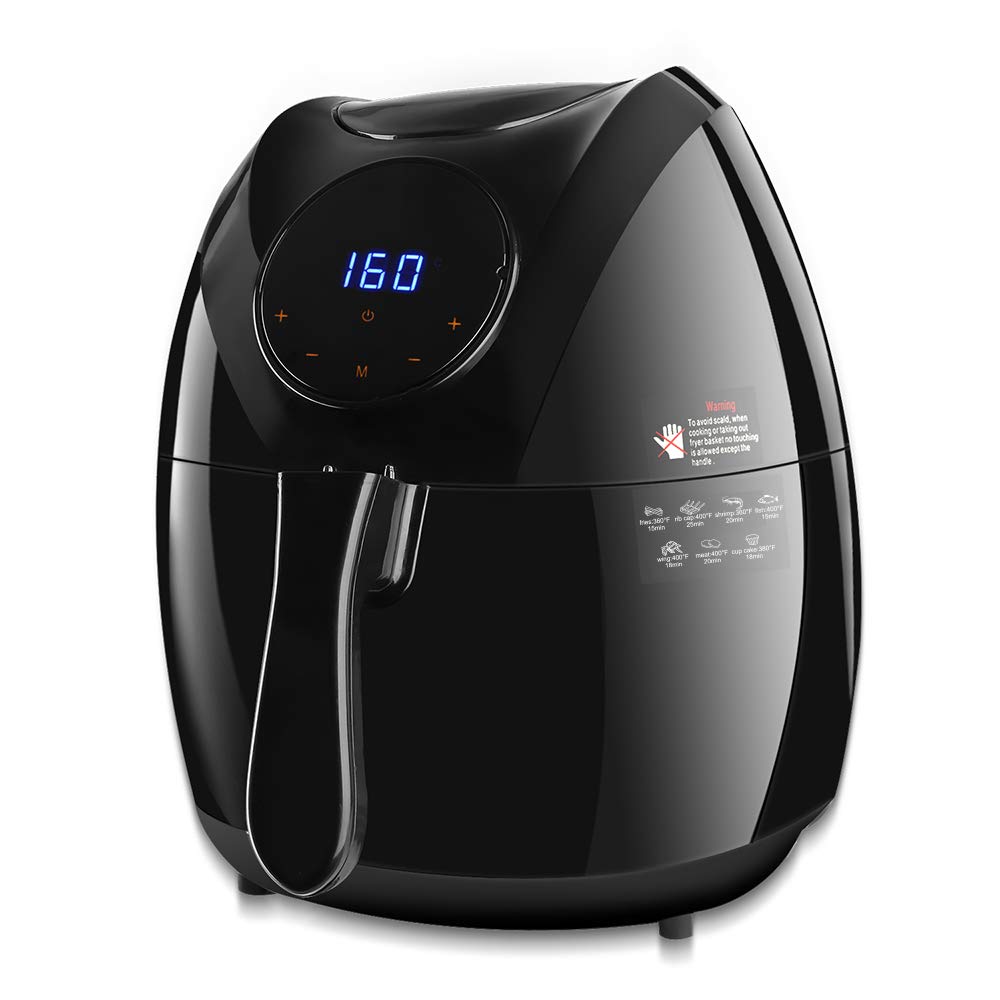 KAPAS Electric Air Fryer, 4.8 Quarts, 4.5 Litre Capacity and 7in1 One