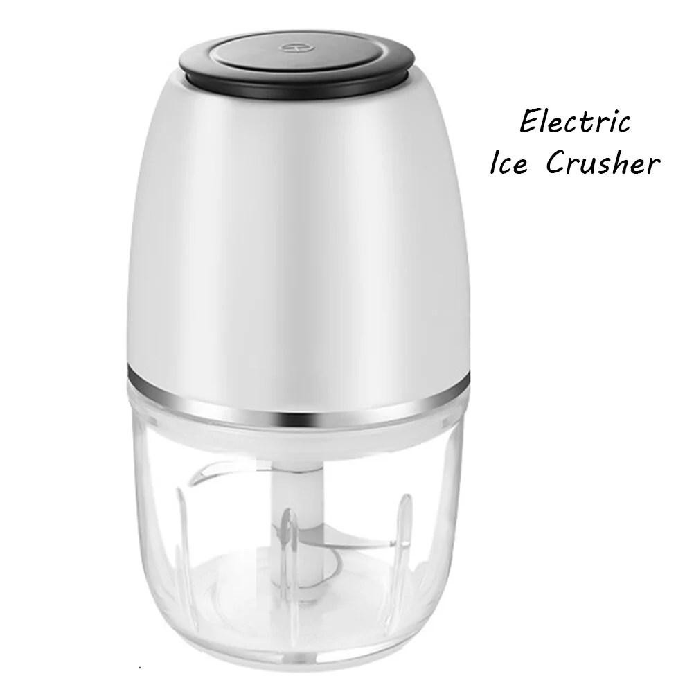 1pc Electric Ice Crusher Multipurpose Ice Grinder Ice Crushing Machine