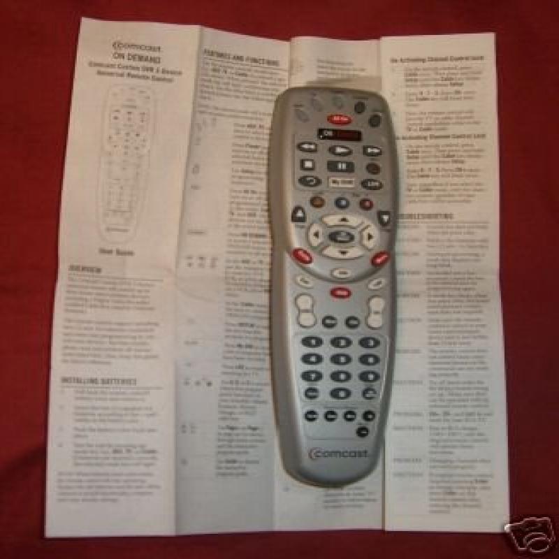 Comcast On Demand Remote Control for Motorola DCT700 DCT 700 ALL