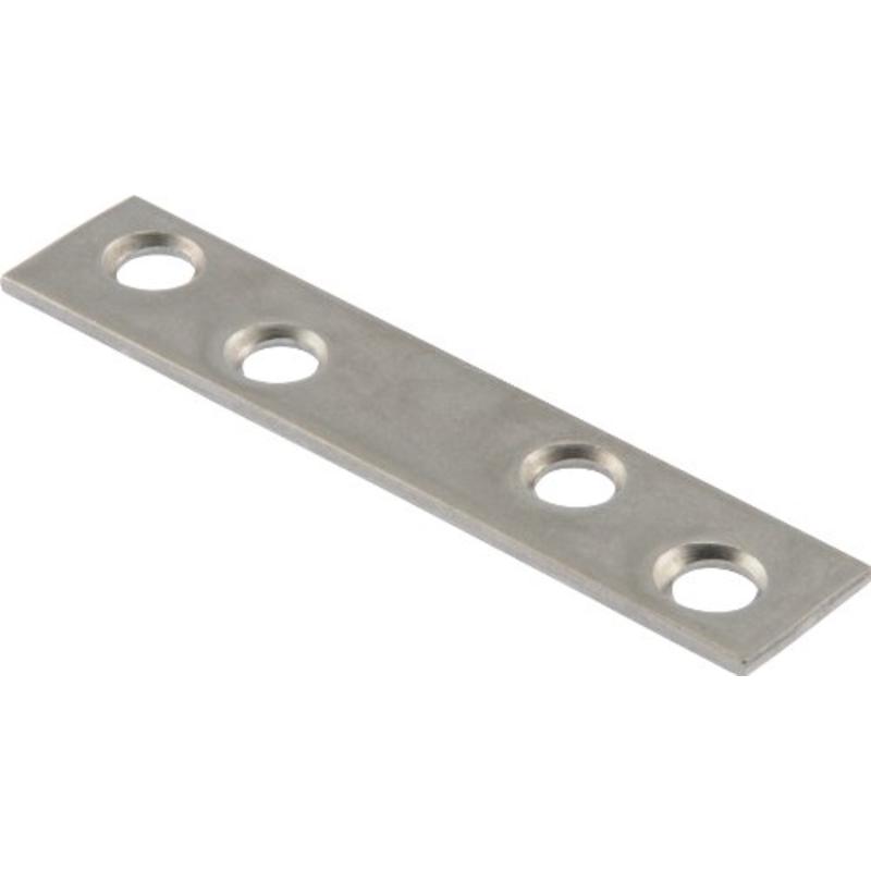 3 X 5/8" Mending Plate Stainless Steel 2Pk Hillman Mending Plates