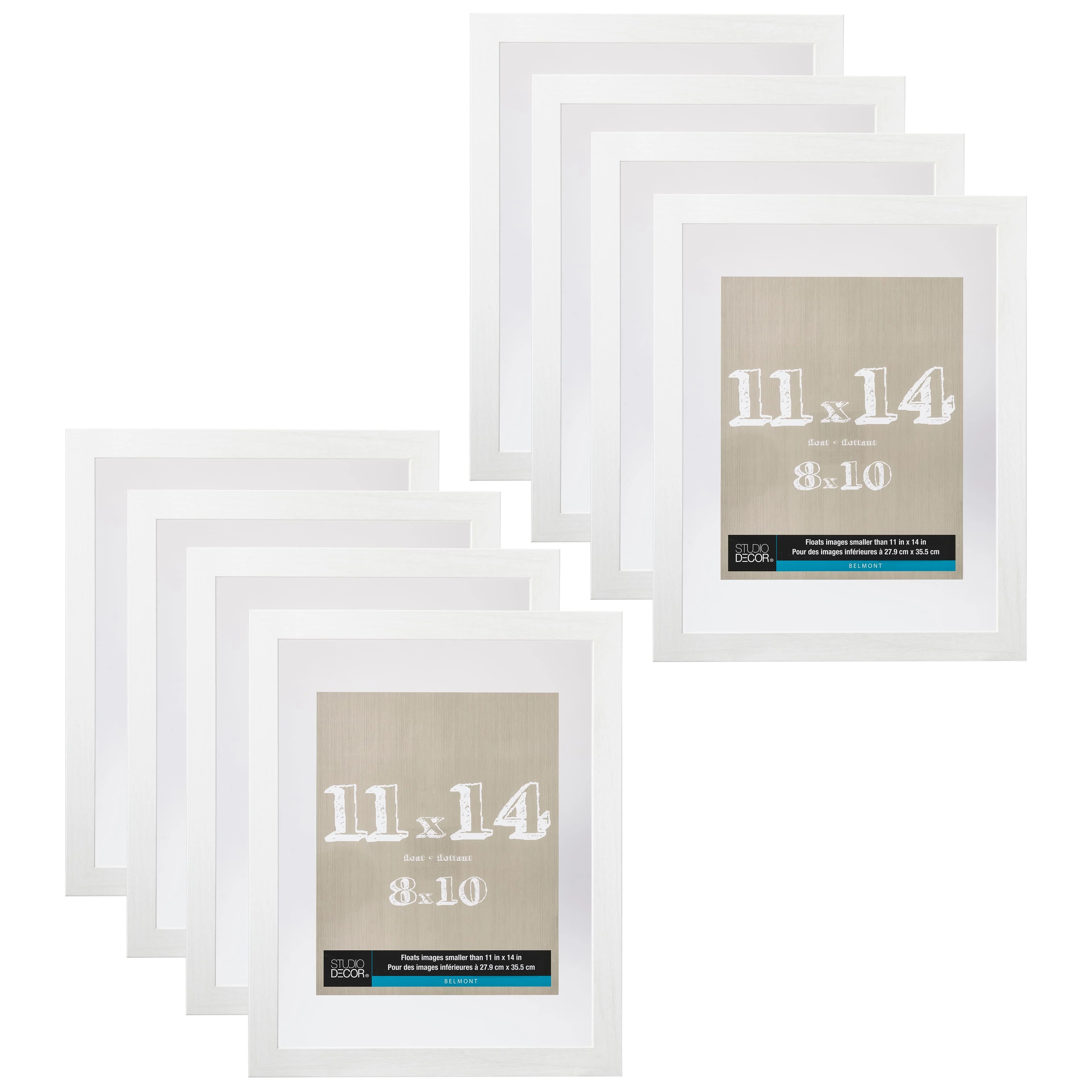 11" x 14" Belmont Float Picture Frame by Studio Décor Preattached