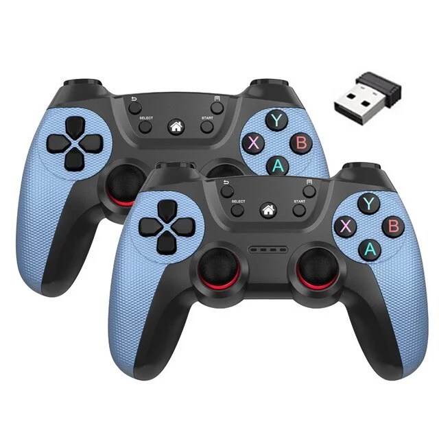 2.4G Wireless Doubles gamepad For Windows PC/Android TV twoplayer game controller For Game Box