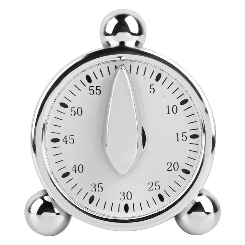 60Minute Visual Timer Mechanical Countdown Timers for Teaching, Meeting, Cooking, Working