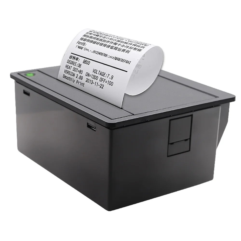 Abody 80mm Thermal Printer Module with ESC/POS Commands, 72mm Printing Width, and Auto Paper