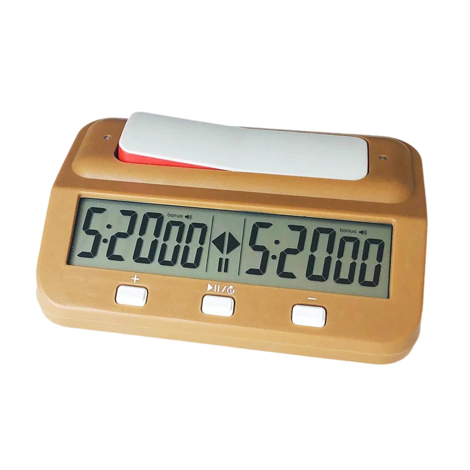 Almencla Chess Clock, Digital Chess Timer, Memory Function Portable