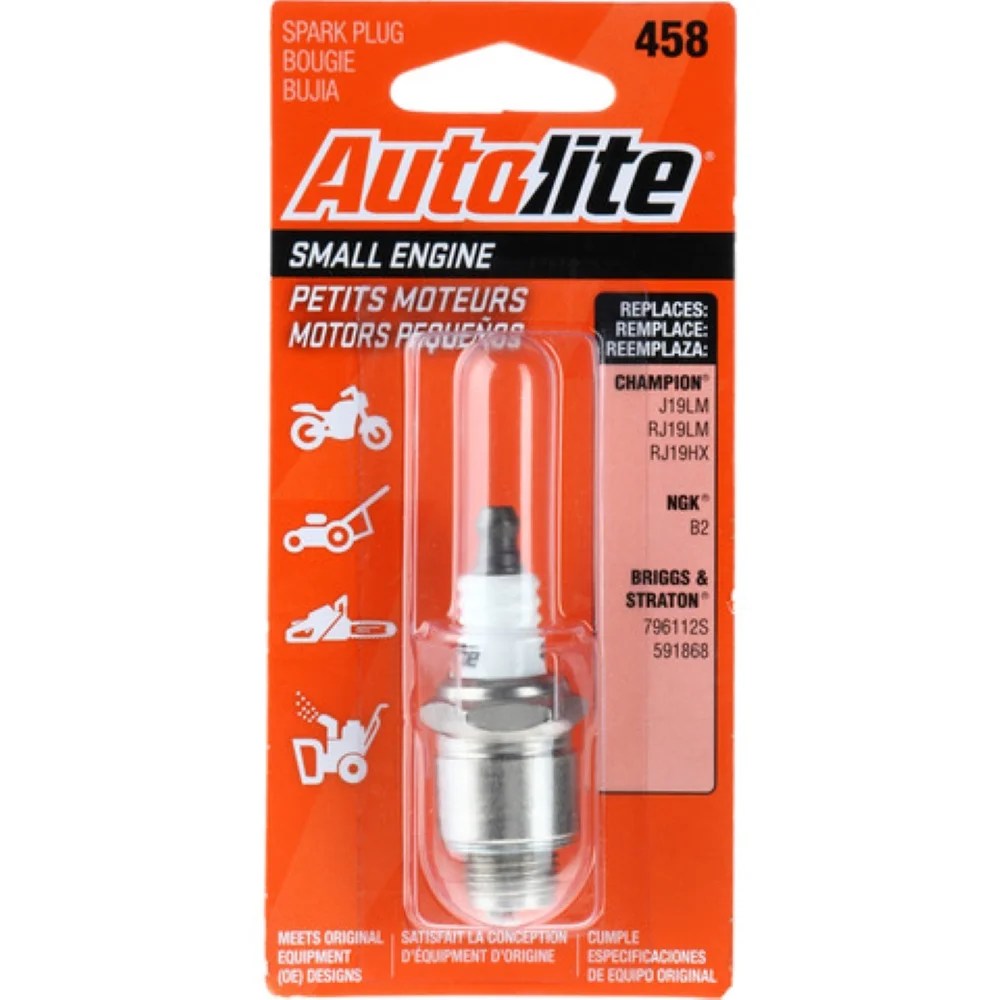 Autolite Small Engine Spark Plug, 458