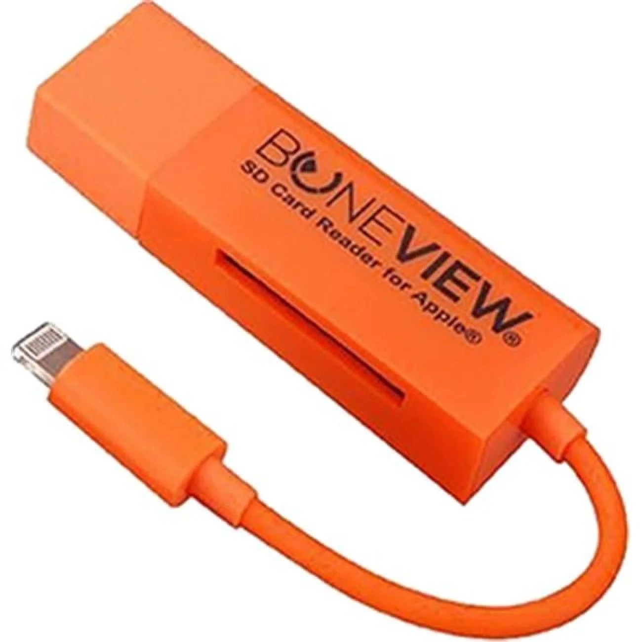 BoneView Trail Camera Viewer for iPhone, Corded SD Memory Card Reader
