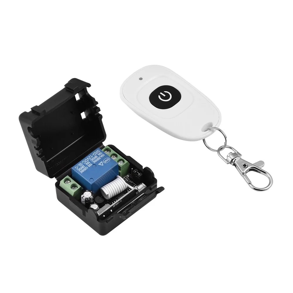 DC 12V Single Channel Relay Module RF Wireless Switch Receiver Remote