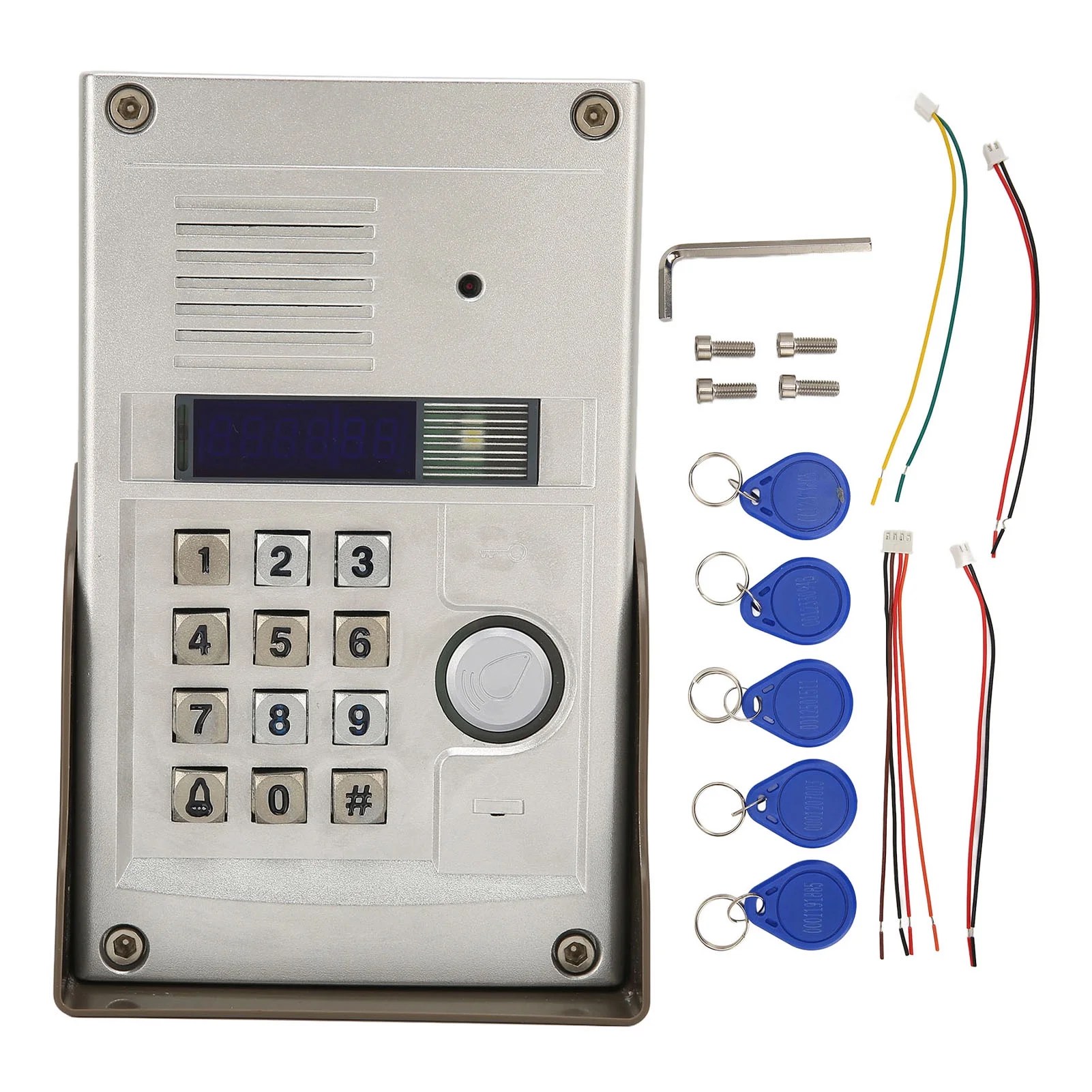 Door Access Control System Support Fingerprint Password Swipe Card
