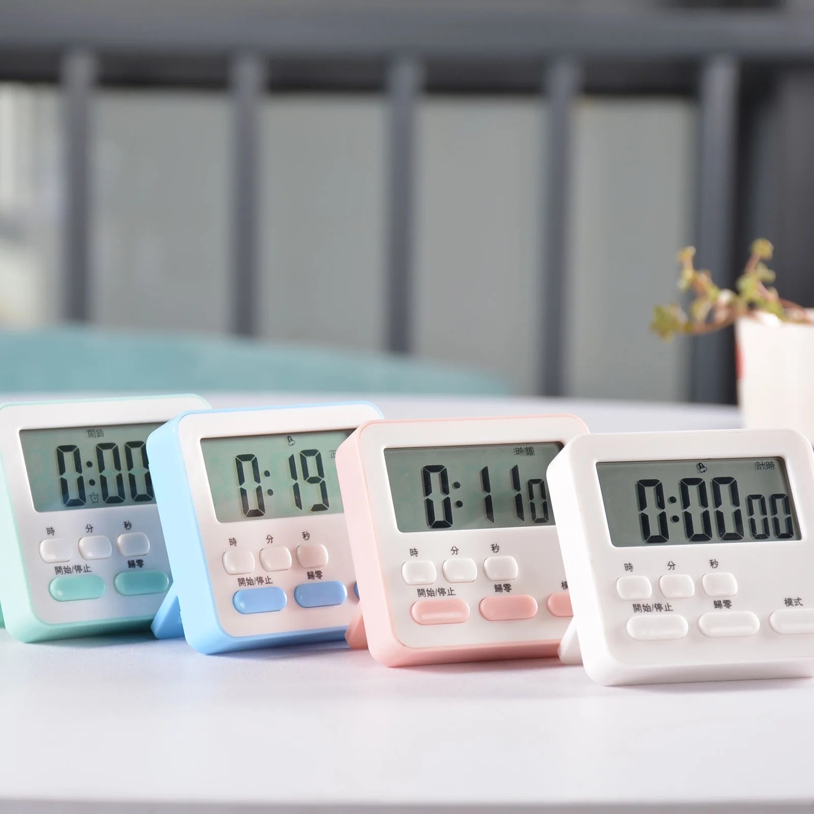Fairnull Digital Timer Alarm Function Time Management with Flashing