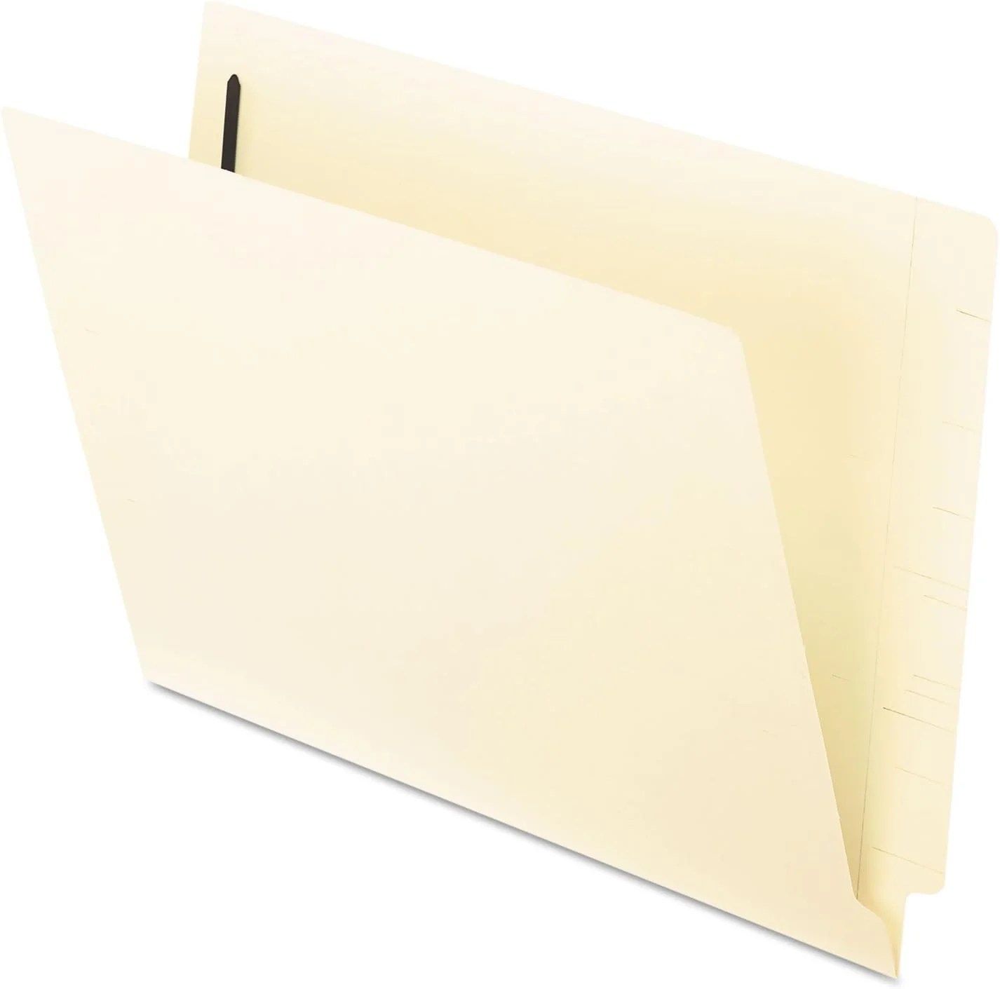 H10u13 End Tab Expansion Folders, 2 Fasteners, Straight Cut Tab, Letter