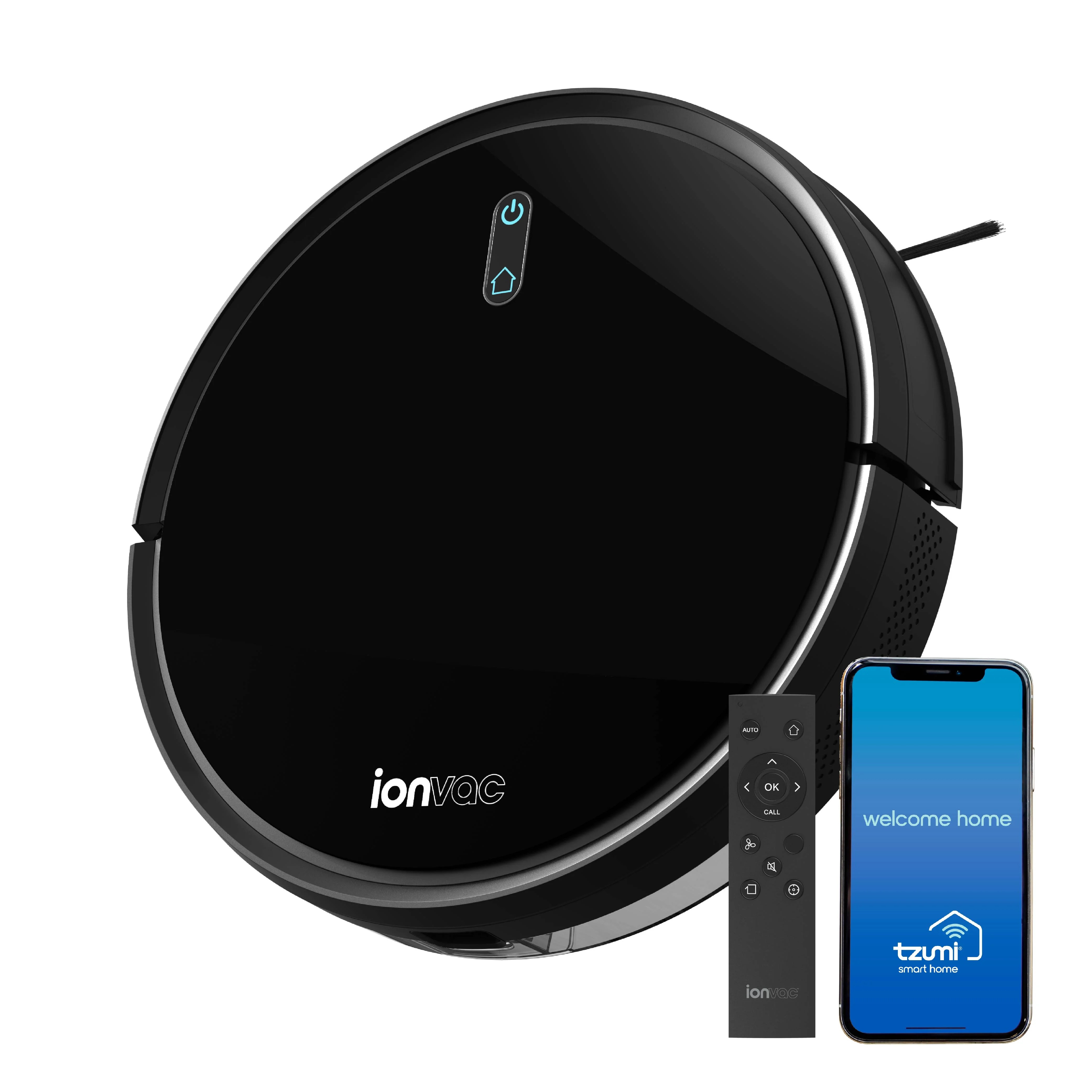 IonVac UltraClean Robovac with Smart Mapping, Wi-Fi Robot Vacuum