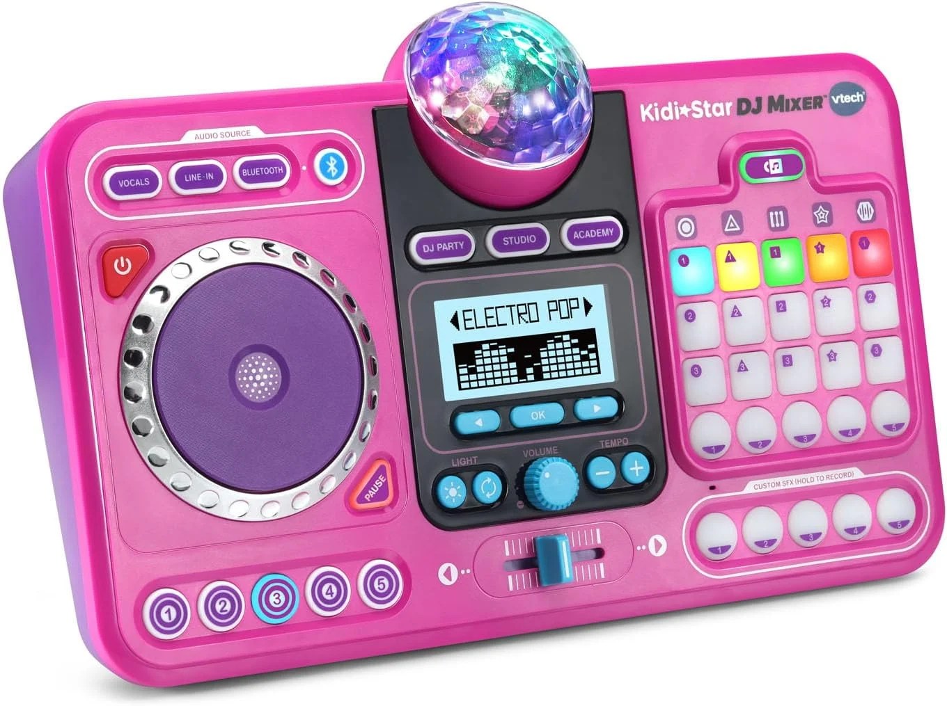 Kidi Star DJ Mixer, Pink - Walmart.com