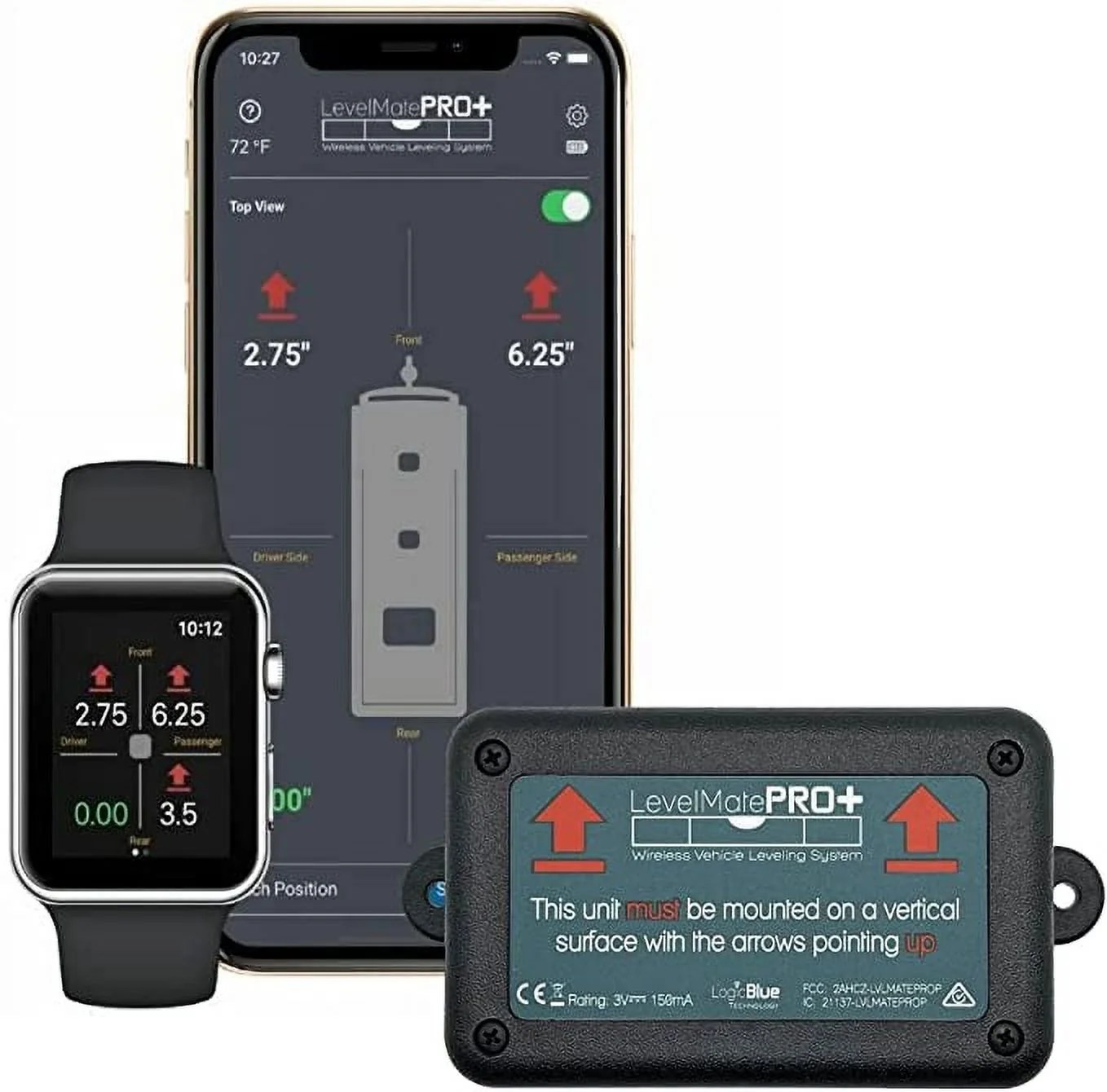 LevelMatePRO+ Wireless RV Leveling System Patented Quick and Easy