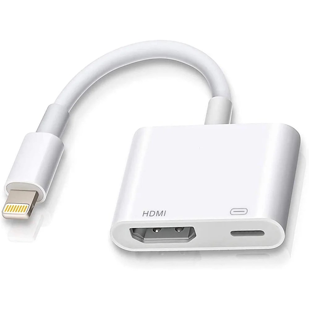 Lightning to HDMI for iPhone, 4K Lightning Digital AV Audio Adapter