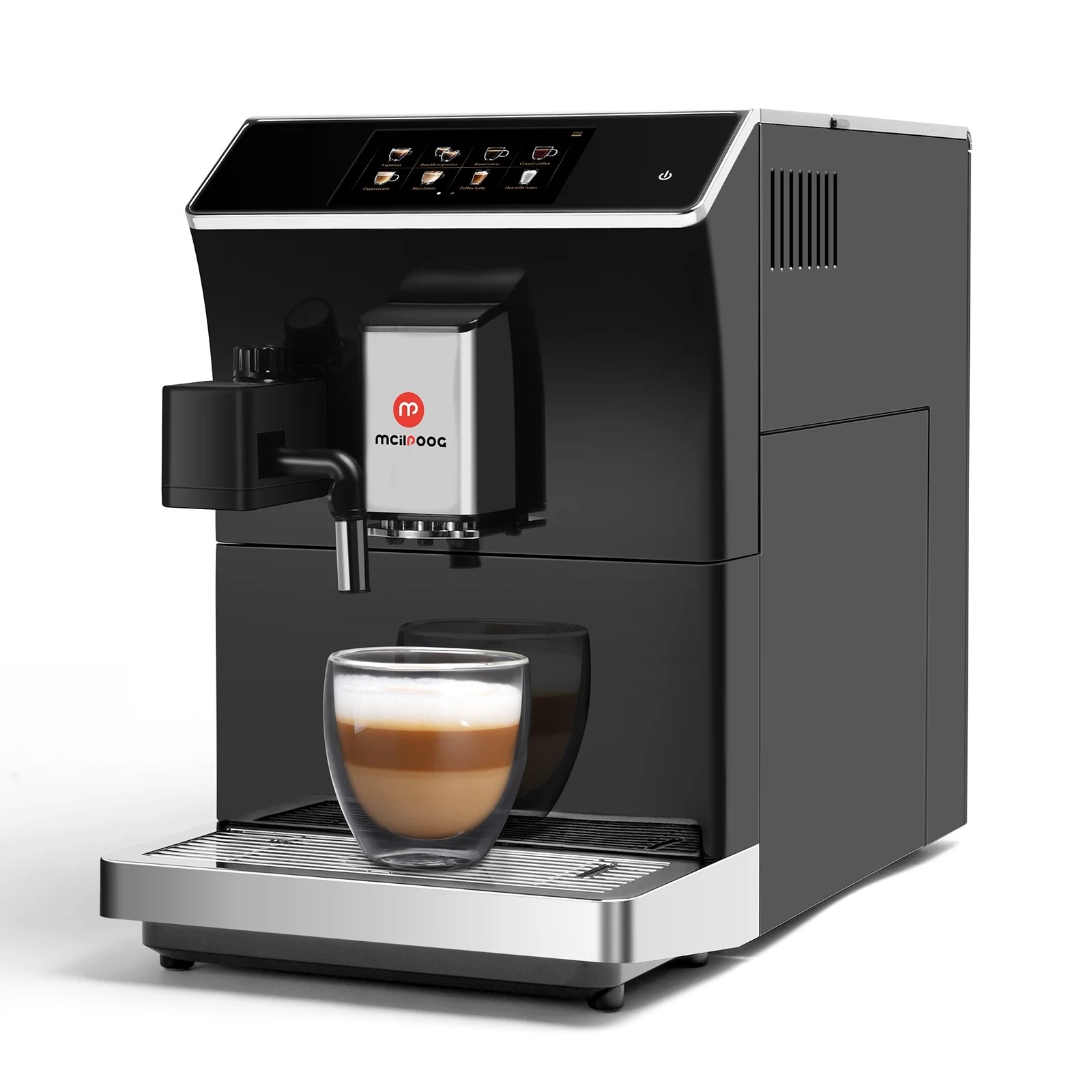 Mcilpoog WS203 Super Automatic Coffee Maker, Professional Espresso