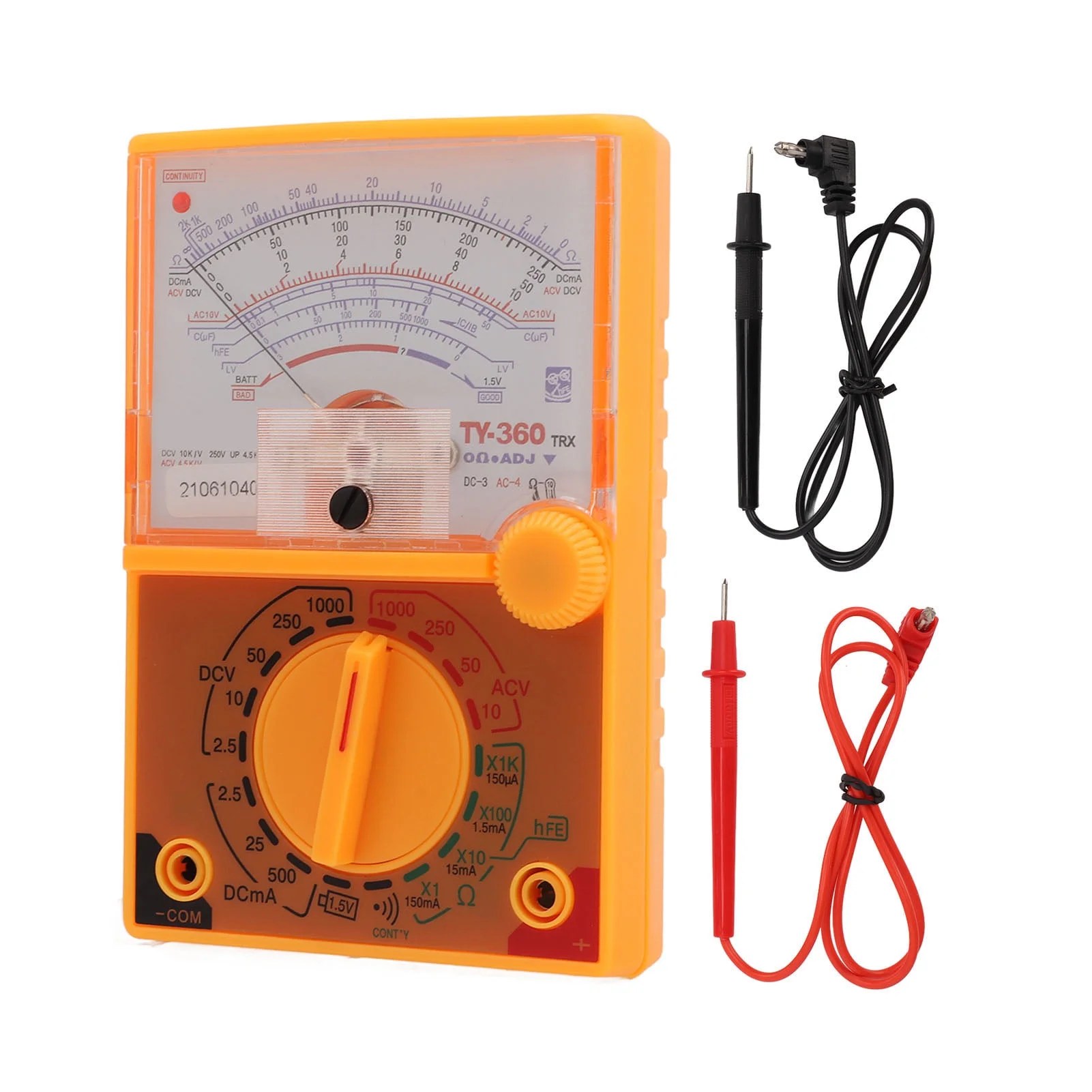 Multimeter High Definition Scale Multiple Measuring Ranges Humanized