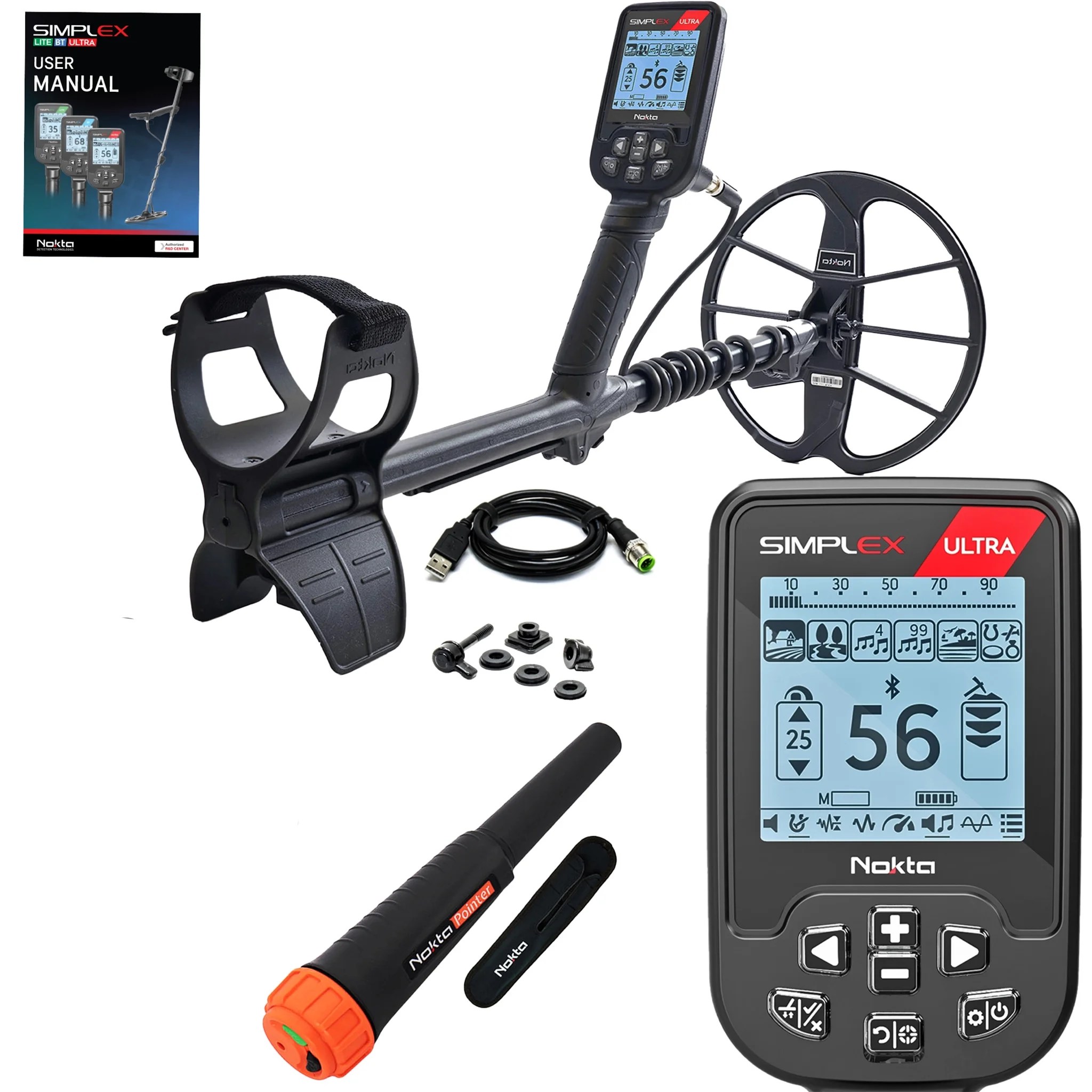 Nokta Simplex ULTRA and Nokta Pinpointer - Walmart.com