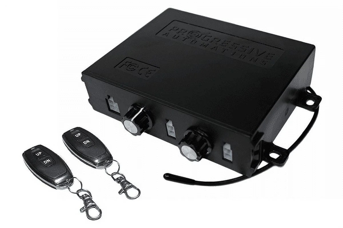 PROGRESSIVE AUTOMATIONS DC Motor Controller 12V DC 30A Wireless Remotes Simultaneous