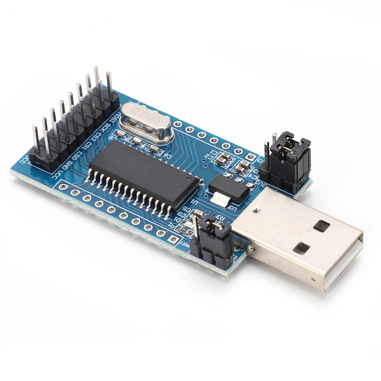 Parallel Port Board, High Parallel Ports Converter Module USB To UART I2C SPI Interface Durable