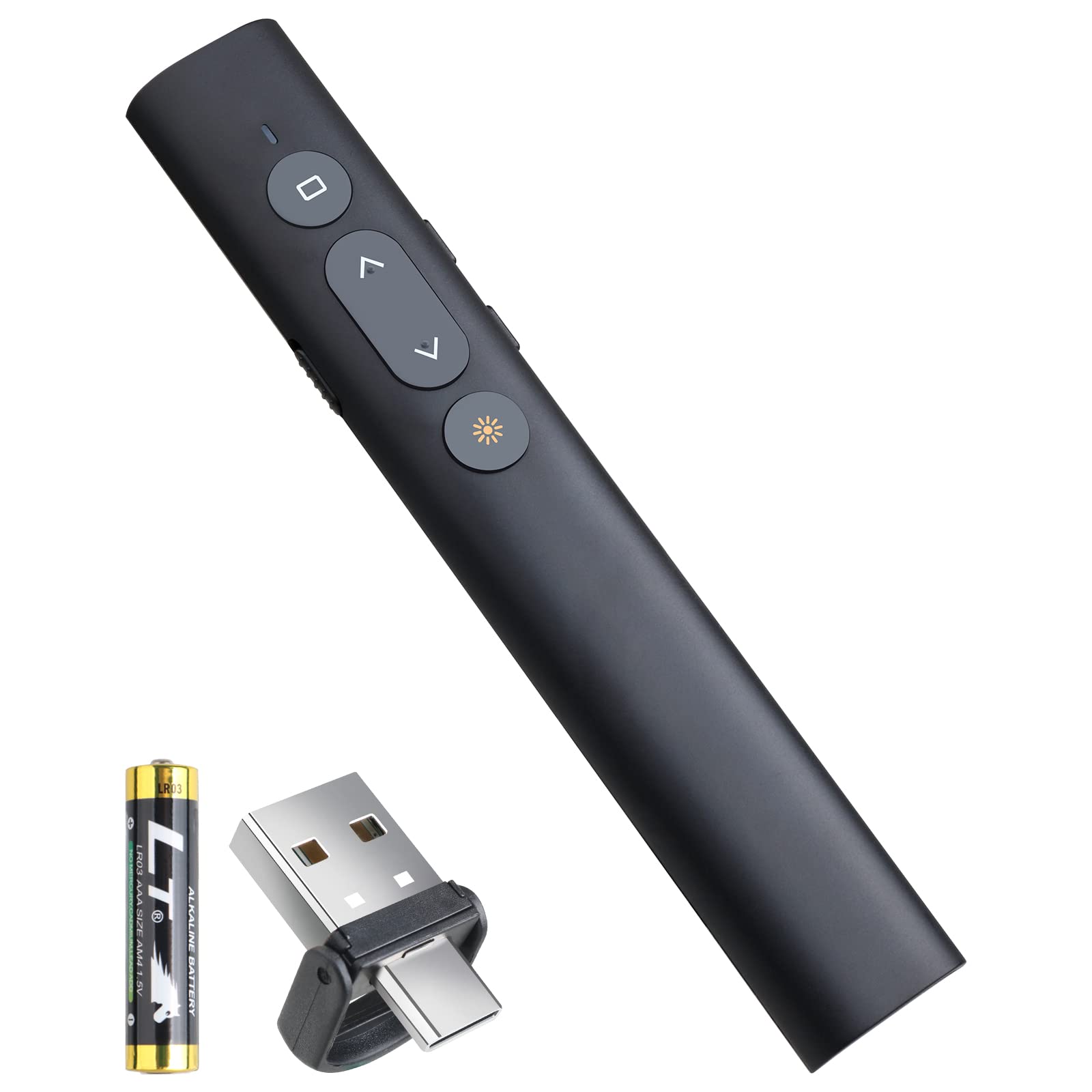 Presentation Clicker Presentation Remotes, Type C/USB A 2 in 1 Pointer
