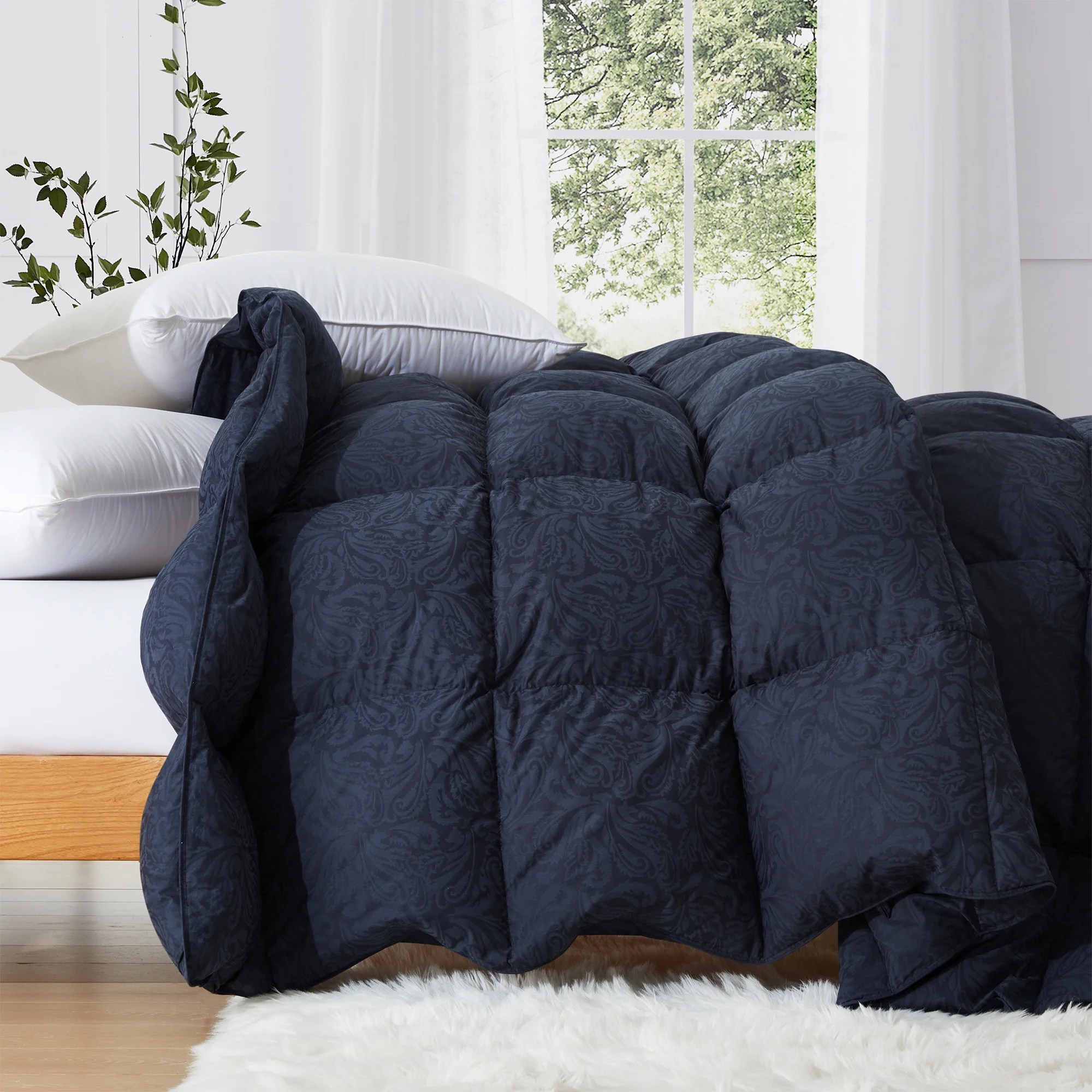 Puredown King & Queen Size Lightweight Goose Feather Duvet Insert