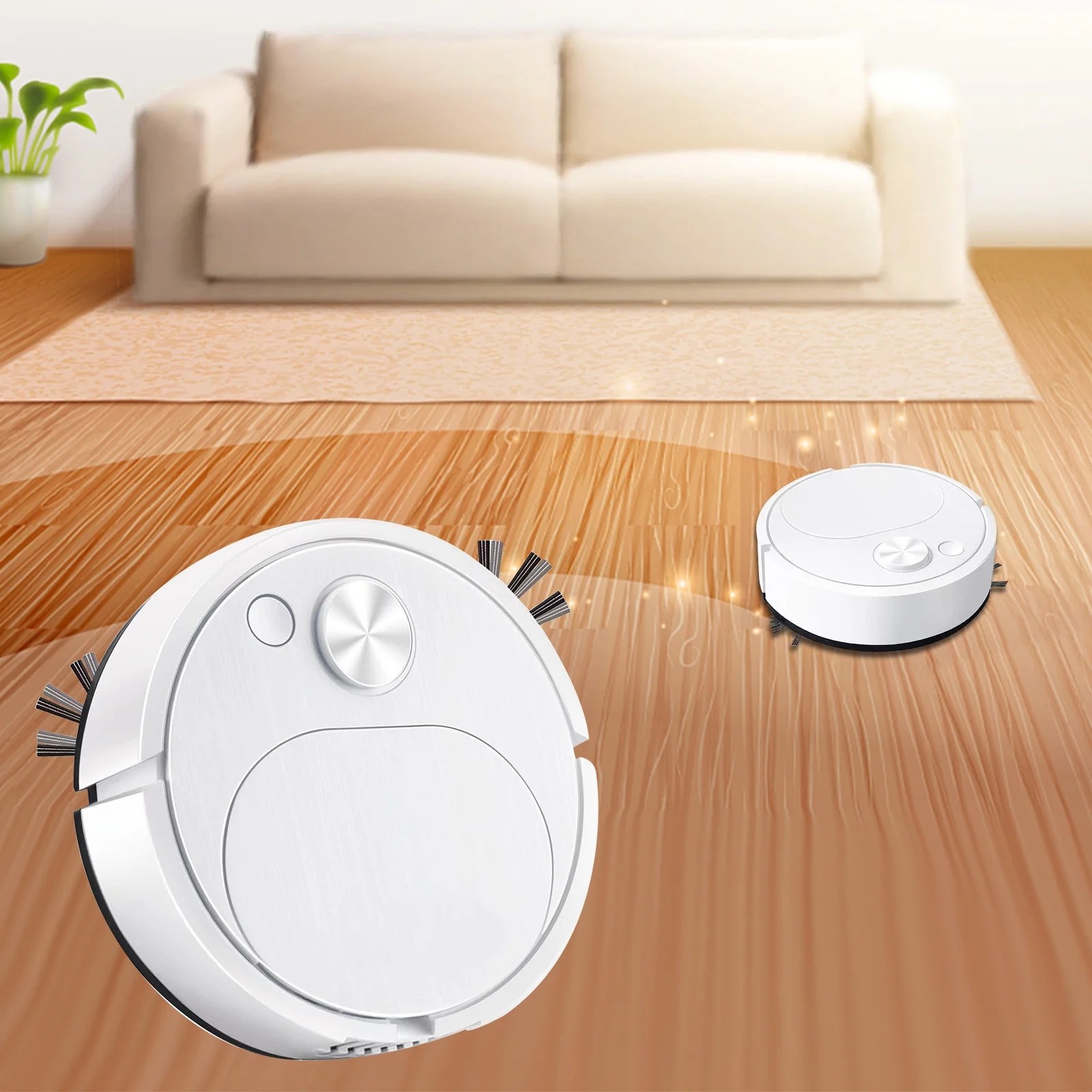 Robot Vacuum, Robotic Vacuums, Sweeping Mopping Absorption 3 in 1, Low