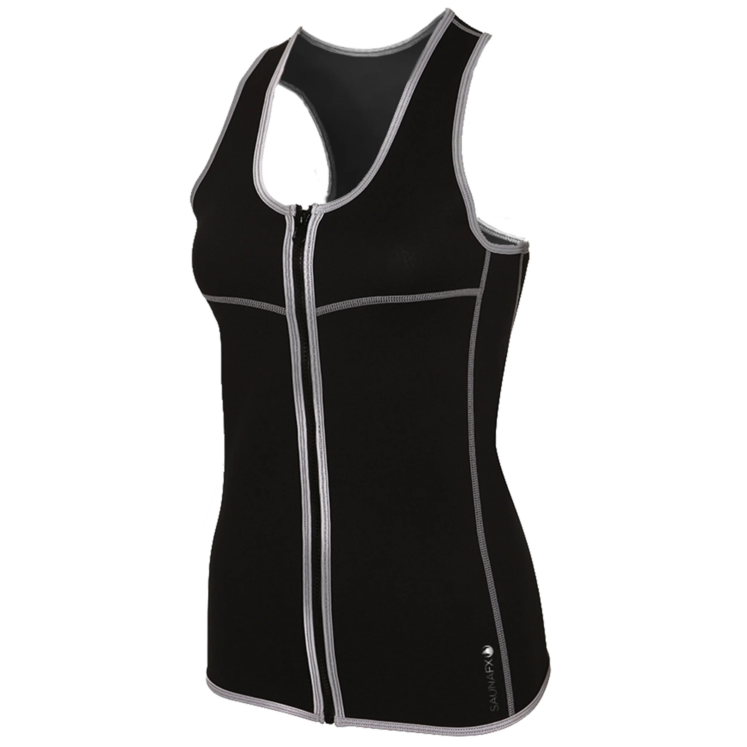 SaunaFX Women's Slimming Neoprene Sauna Vest XXL with Microban
