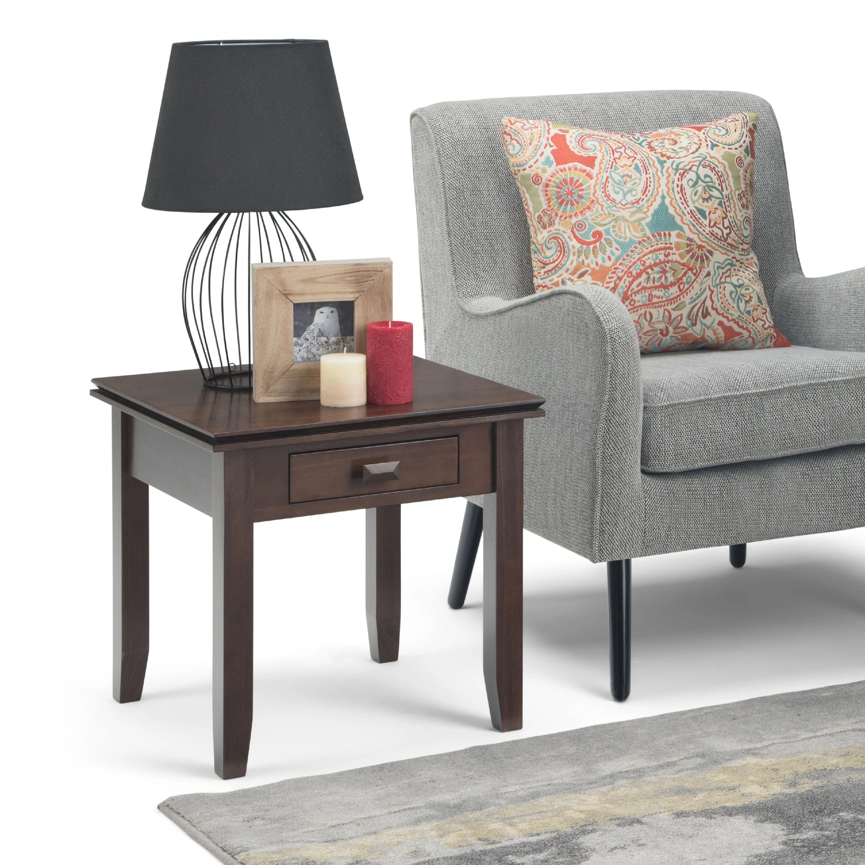 Simpli Home Artisan End Table