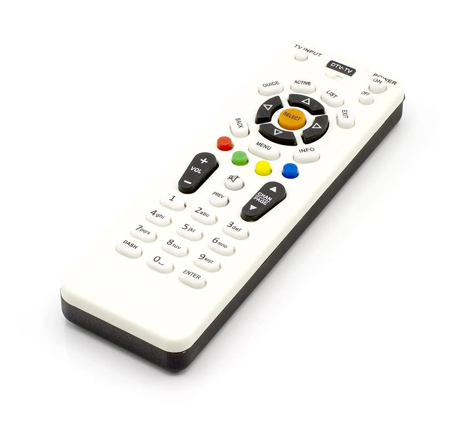 Simplified Remote Control Compatible with DIRECTV (now AT&T) Receivers