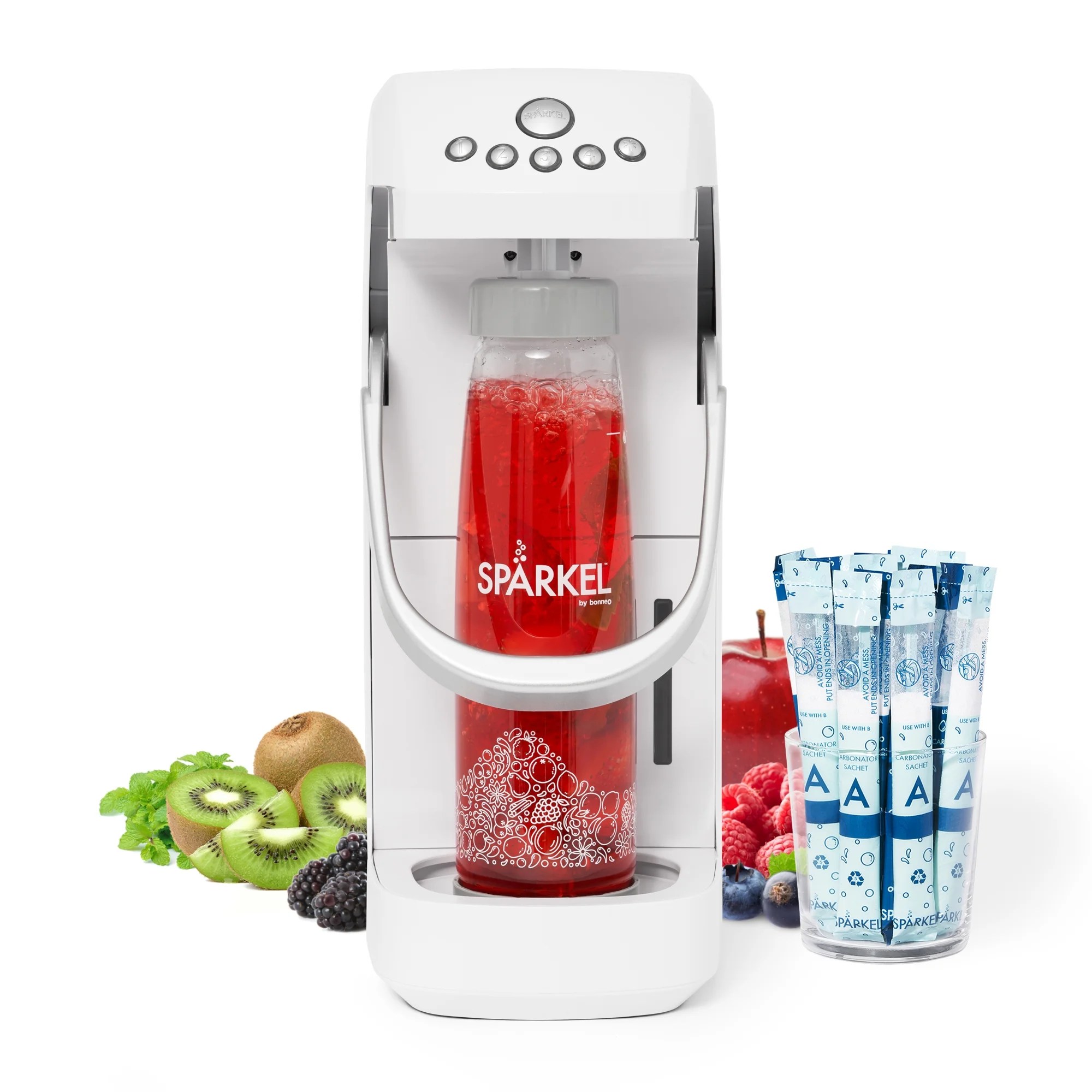 Spärkel Sparkling Water Maker System No CO2 Tank Needed Natural