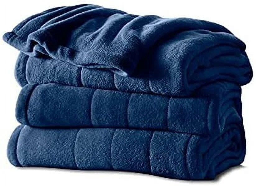 Sunbeam King Velvetplush Electric Heated Blanket 10 Heat Settings