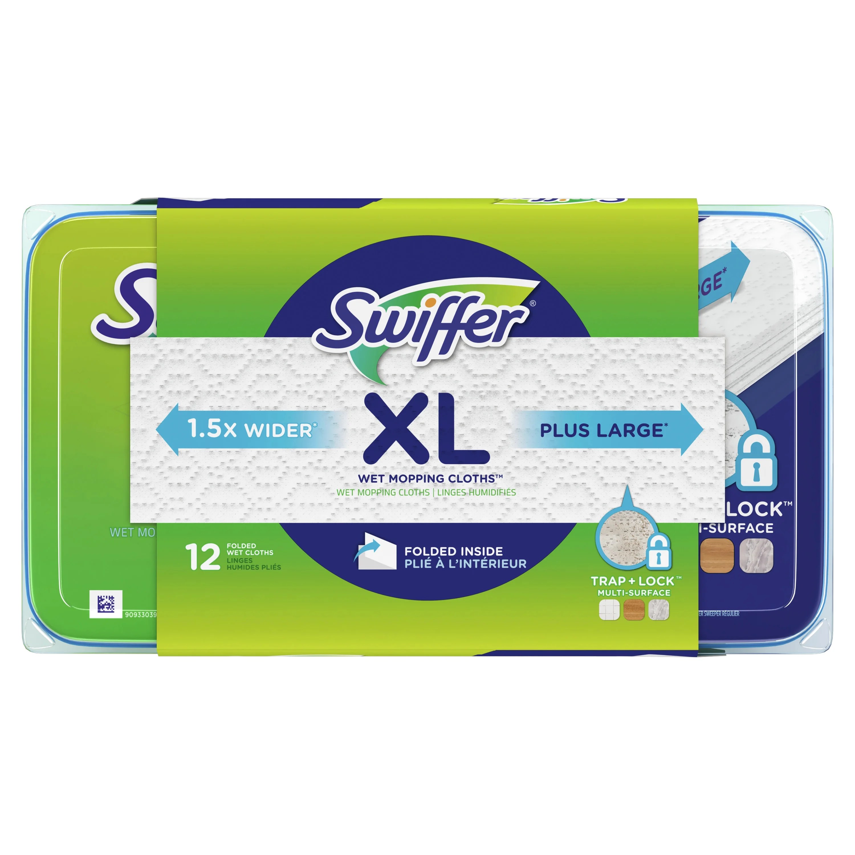 Swiffer Sweeper XL Wet Pad Refills, Open Window Fresh, 12 Ct