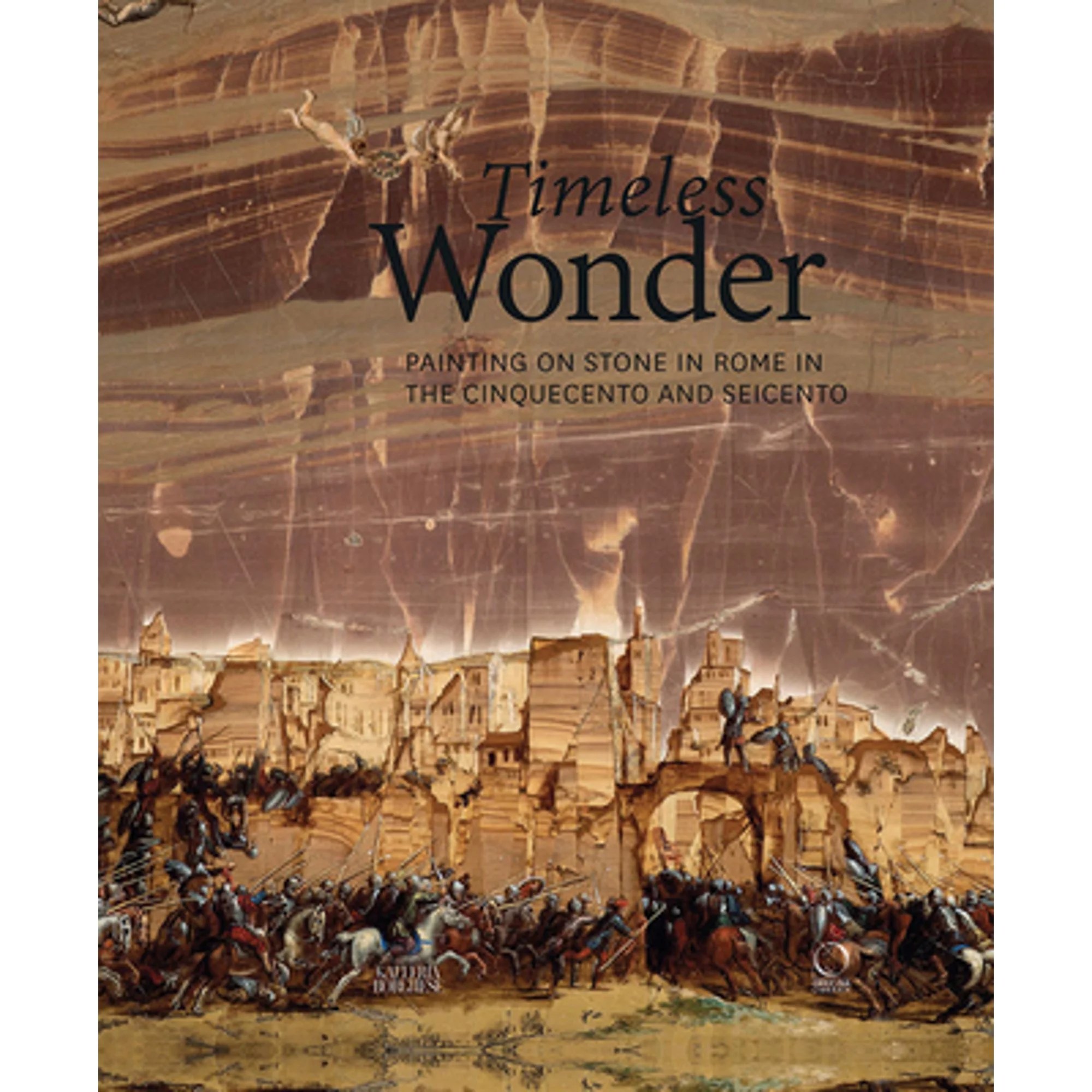 PreOwned Timeless Wonder Painting on Stone in Rome between the(04)