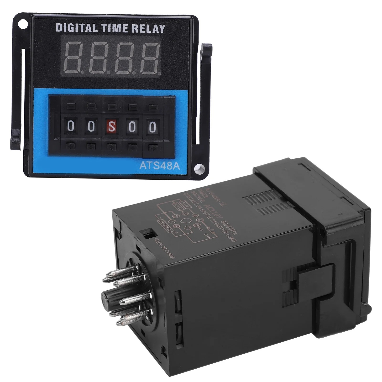 Timer Relay,Time Delay Relay,Delay Relay Time Relay Module,ATS48A1Z