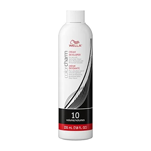 WELLA colorcharm 10 Vol Cream Developer, for Optimal Gray Blending and