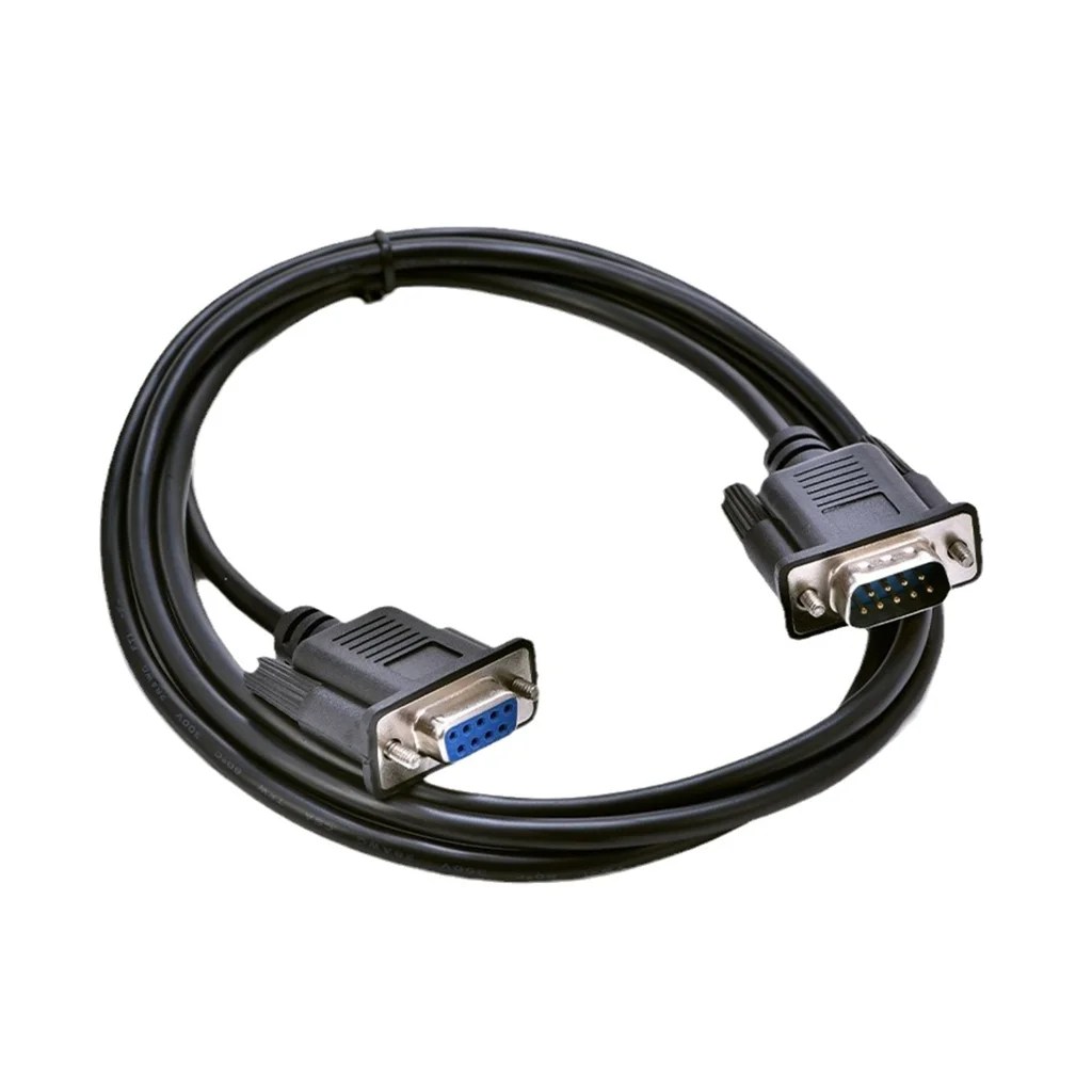 WINDLAND DB9Pin Serial Port Male to Female Cable Data Transfer Computer