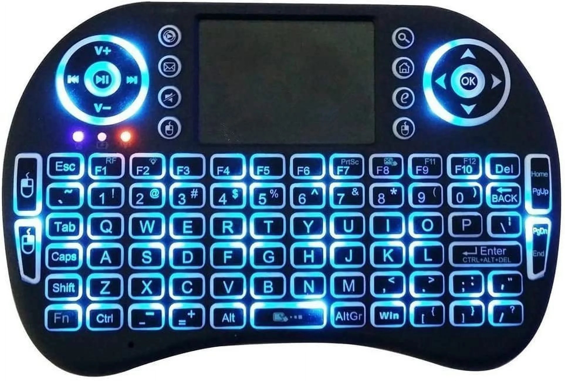 Wireless Mini Keyboard Remote Control Touchpad Mouse Combo Controller